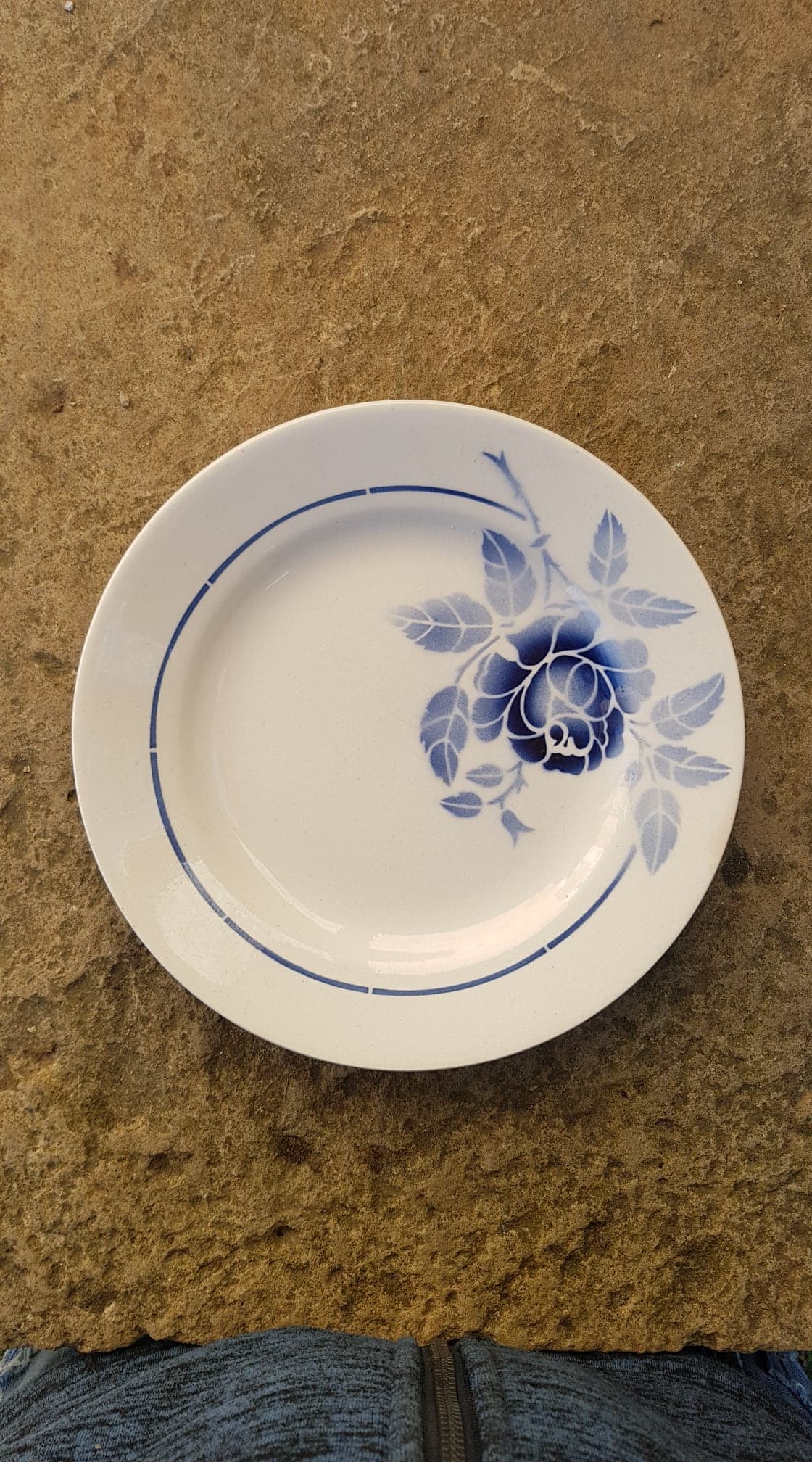 Plate establishments ceramic model limousine