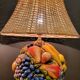 Large pair of Italian designer ceramic lamps 70'80'