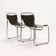 Ensemble de 2 chaises tubulaires