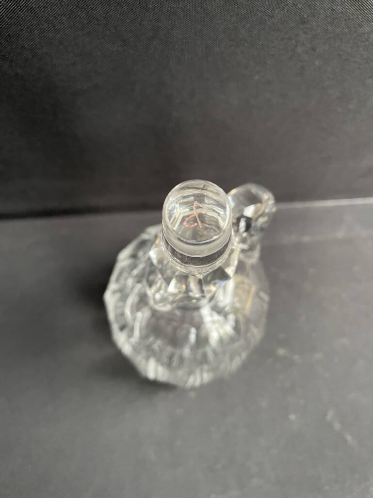 Blown and cut corked pitcher Baccarat