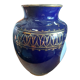 Floor vase Thürigen saxony porcelain probably around 1970 cobalt blue