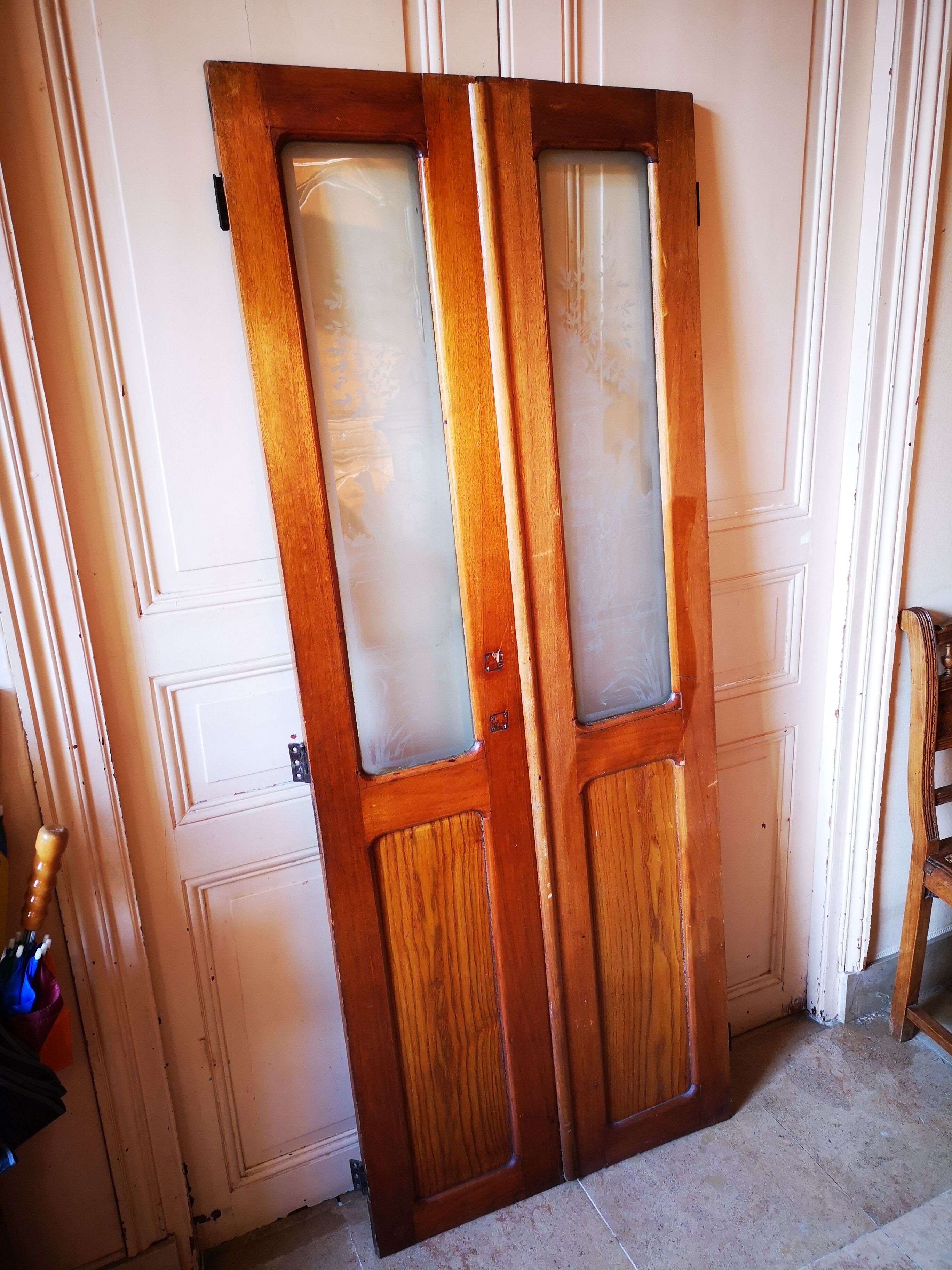 Pair of wheelhouse doors