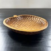 Plat creux pomme en bois