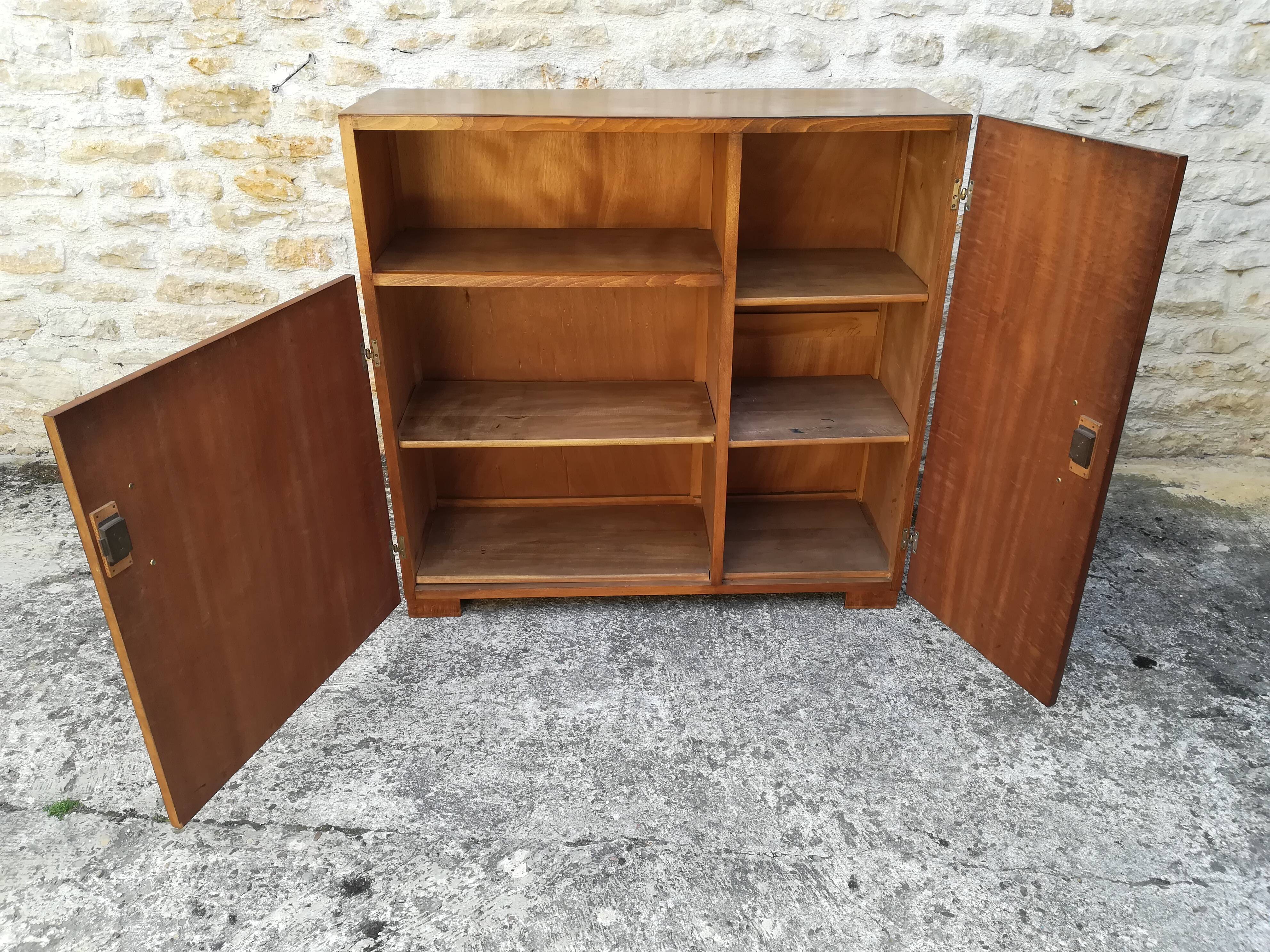 Asymmetrical two-door sideboard