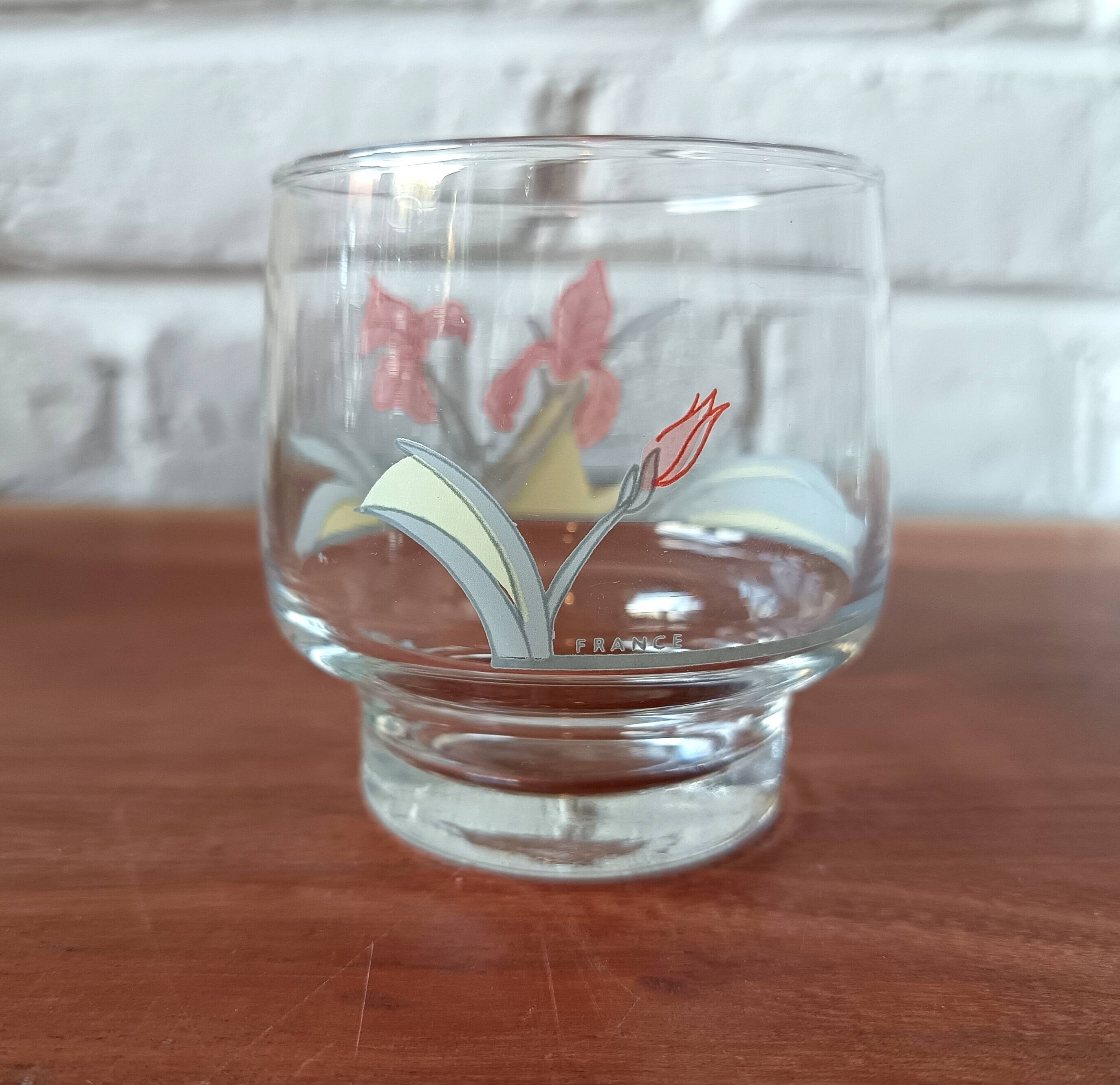 Luminarc France Diana vintage water glasses