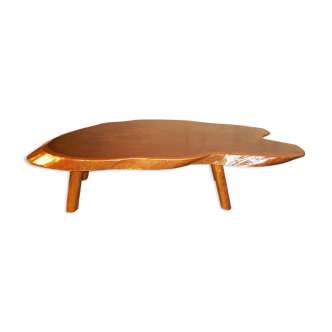 Table basse tronc