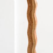 Modernist Rattan Floor Lamp 'Pallete'