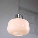 Mid-century opaline pendant lamp