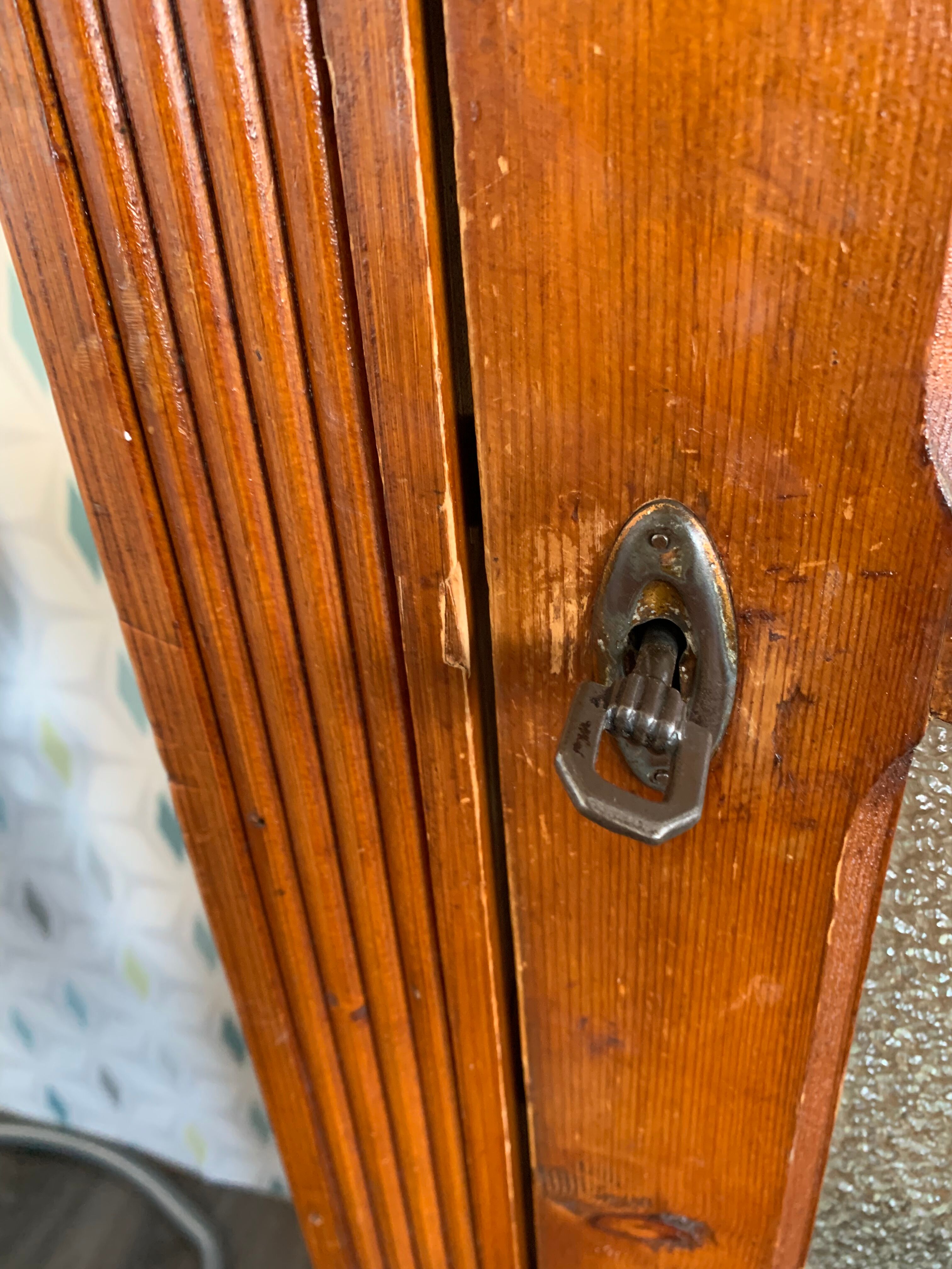 Parisian glazed wardrobe