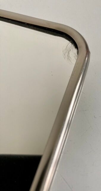 Old barber mirror 24x30cm