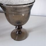 Biot glass vase
