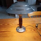 Jumo Aluminum and Wood Lamp