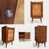 Buffet vintage palissandre et orme 1950