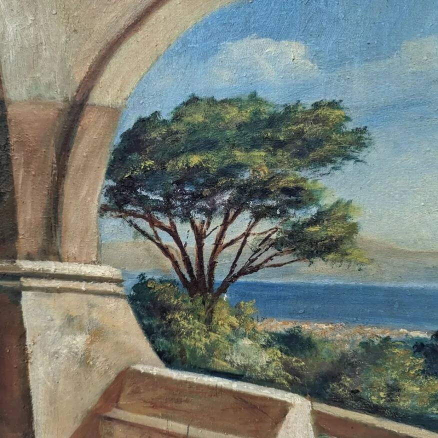 Vue de La Chapelle Ste-Anne à St Tropez