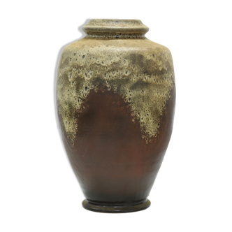 Scandinavian stoneware vase 1960s