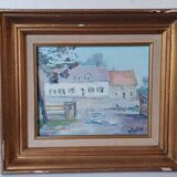 Peinture à l huile Wierre effroy