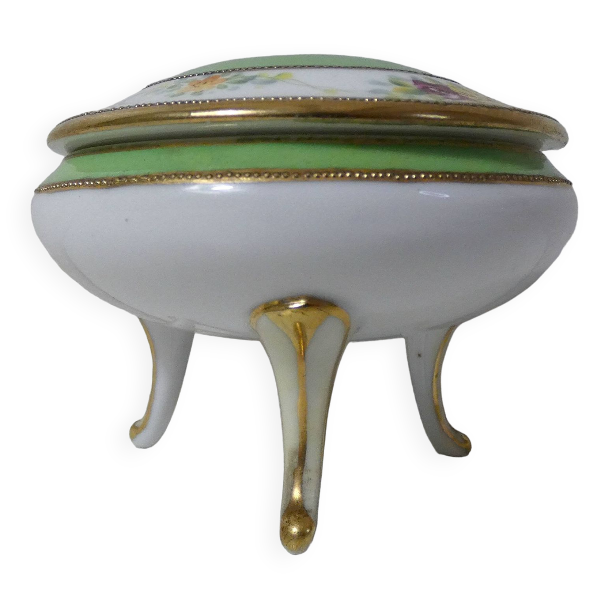 Japanese porcelain candy box Vintage Noritaké