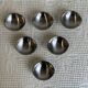 Coupelles à glace vintage en inox Guy Degrenne