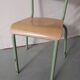 Chaise d'école vintage adulte
