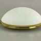 70s Fischer Leuchten Plafoniere ceiling lamp glass space design lamp 70s