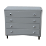 Painted vintage dresser