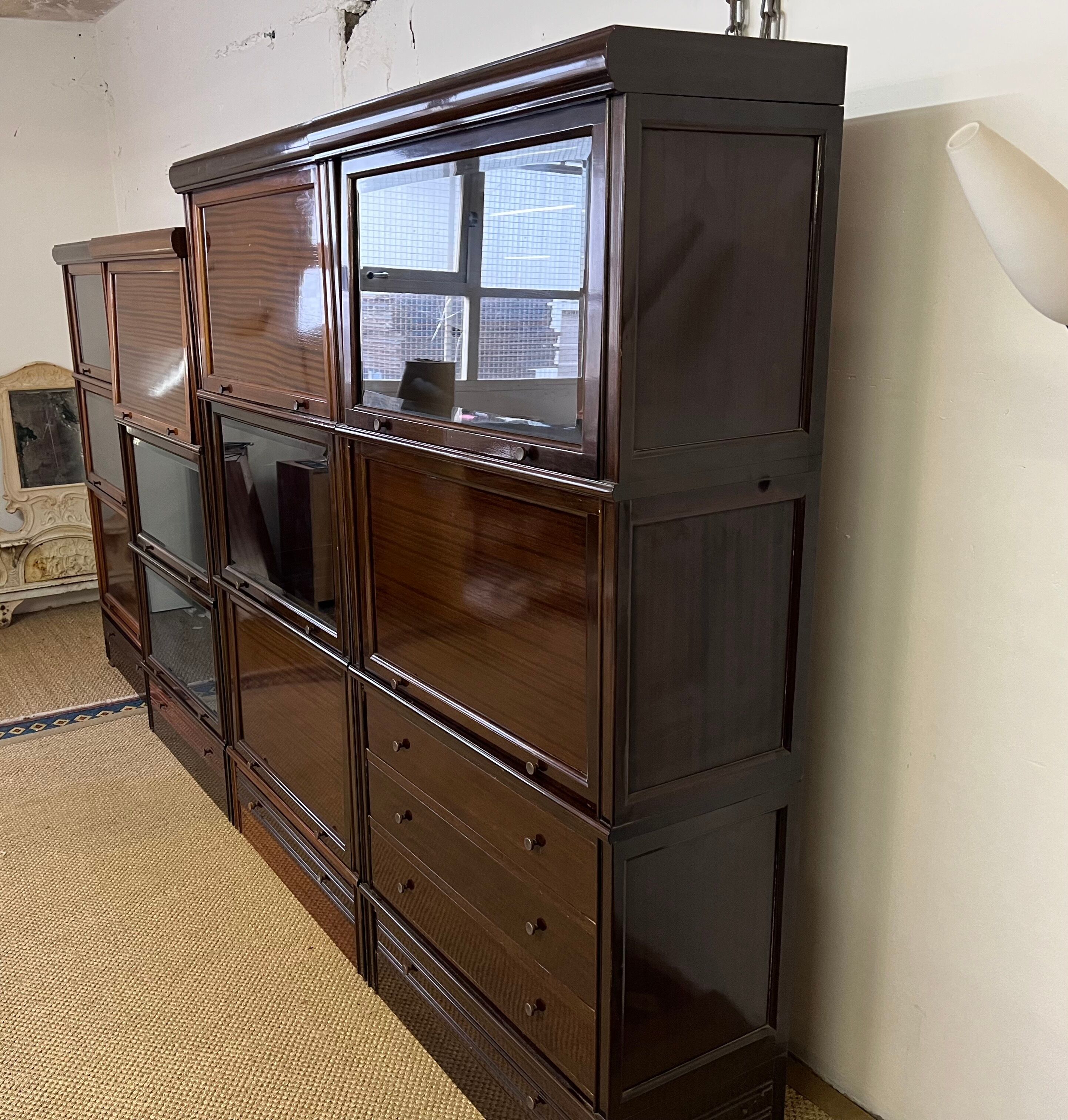 Modular bookcase cabinet MD