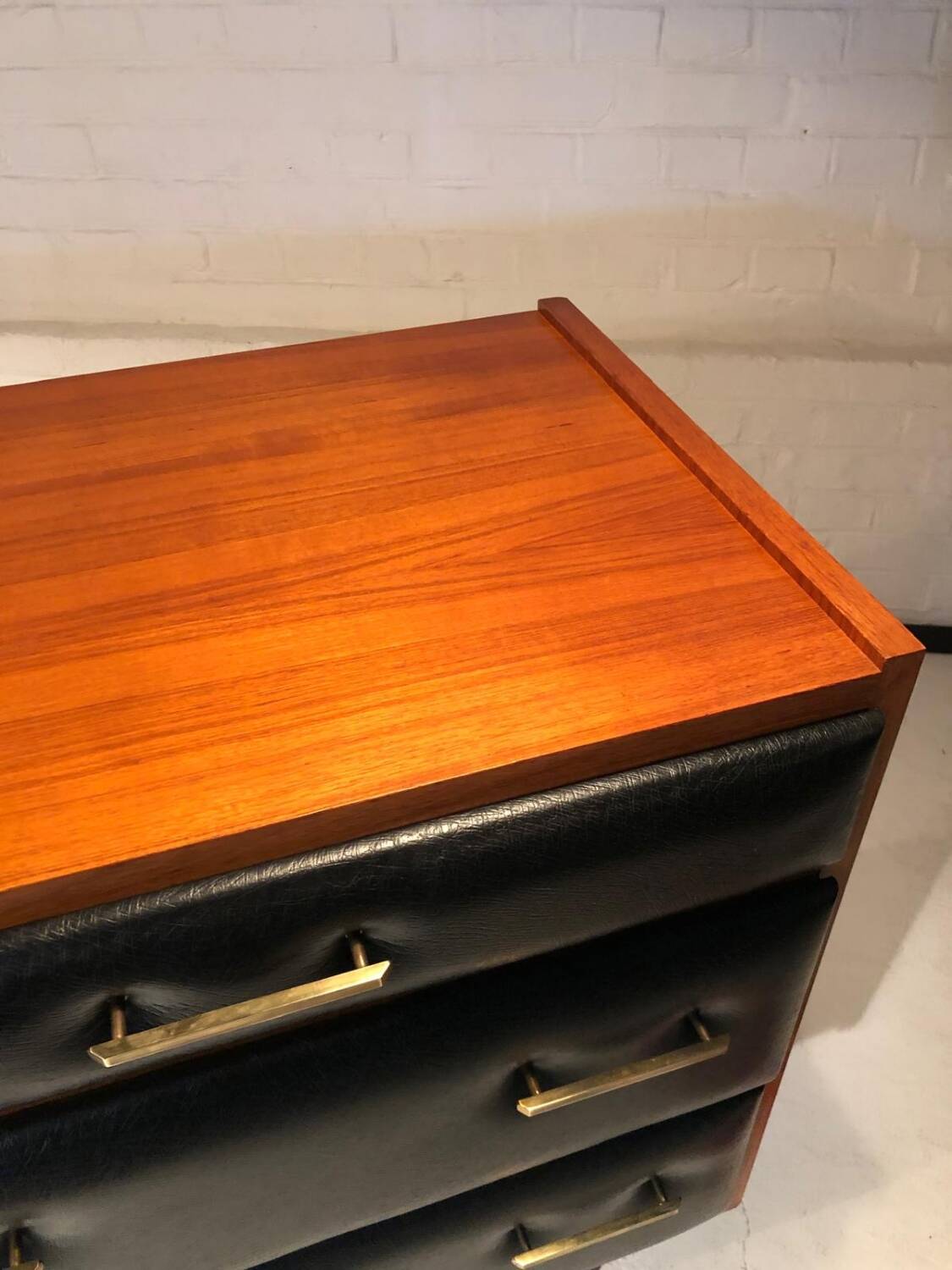 vintage teak dressing table
