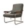 Italian lounge chair with reclining back, 1970s