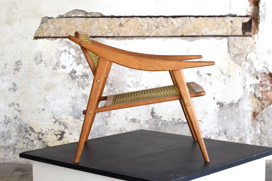 Fauteuil en teck SNA Roset  France 1952