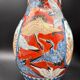 Paire de Vases Cornets Japonais Imari | Décor de Grues & Rouge de Fer