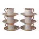 Tasses à café en porcelaine