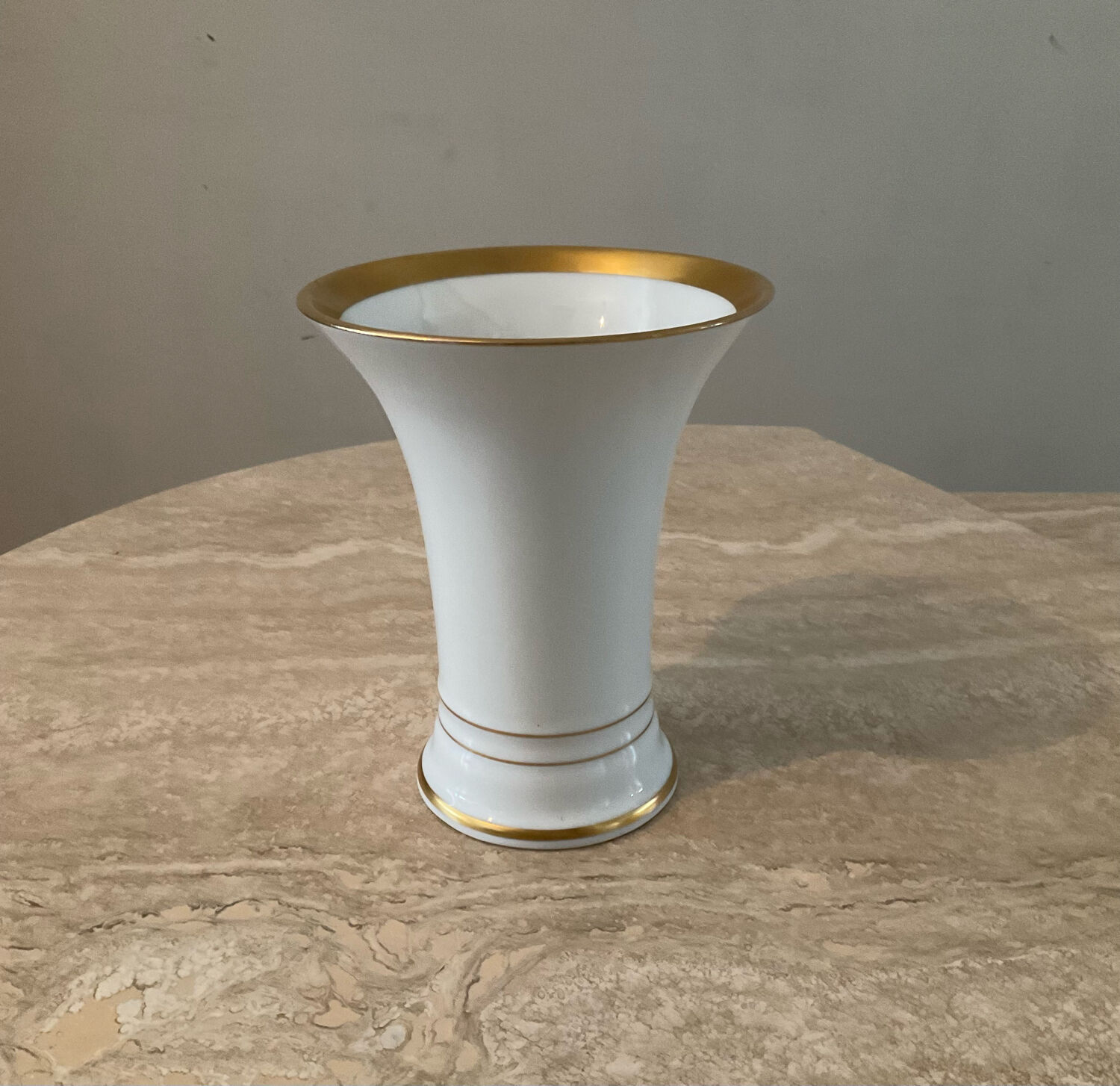 Vintage porcelain vase from Baudour-cerabel