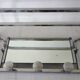 Chrome metal wall coat rack 1930s France
