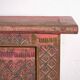 Buffet ancien bas sculpté en bois de sapin – Chine, vers 1930