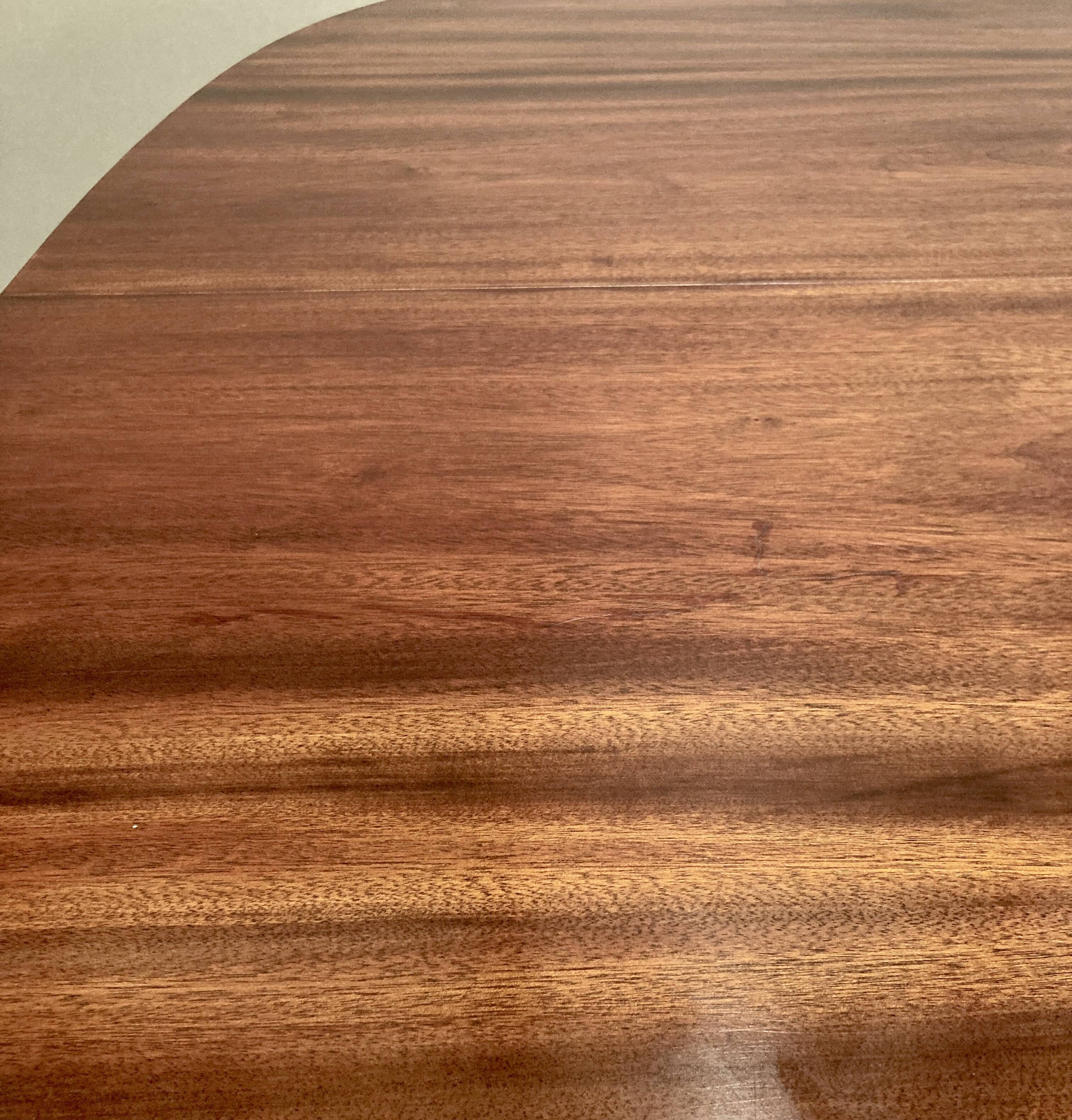 Table haute palissandre Design Scandinave "Ole Wanscher" 1950.
