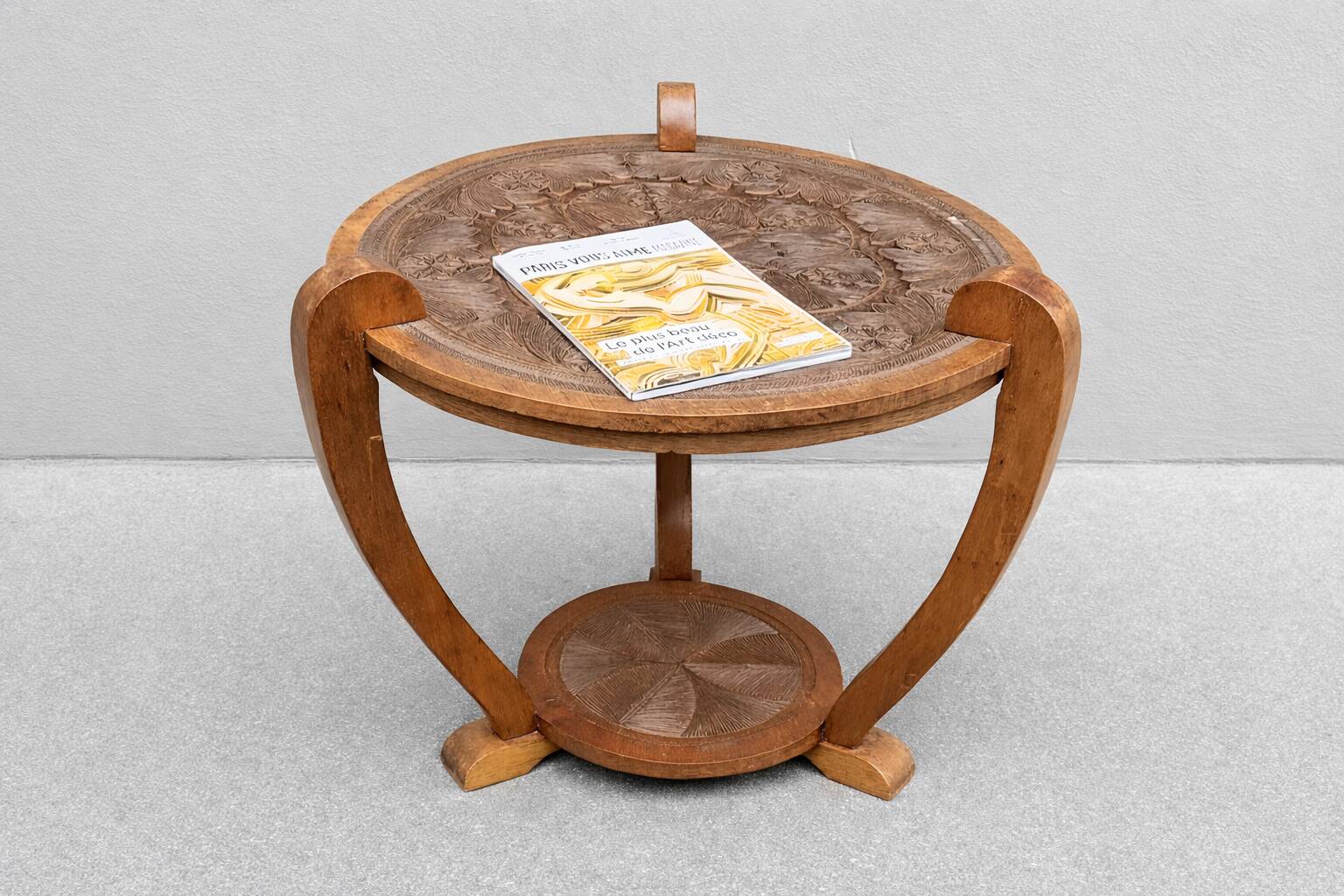1940s Art Deco side table