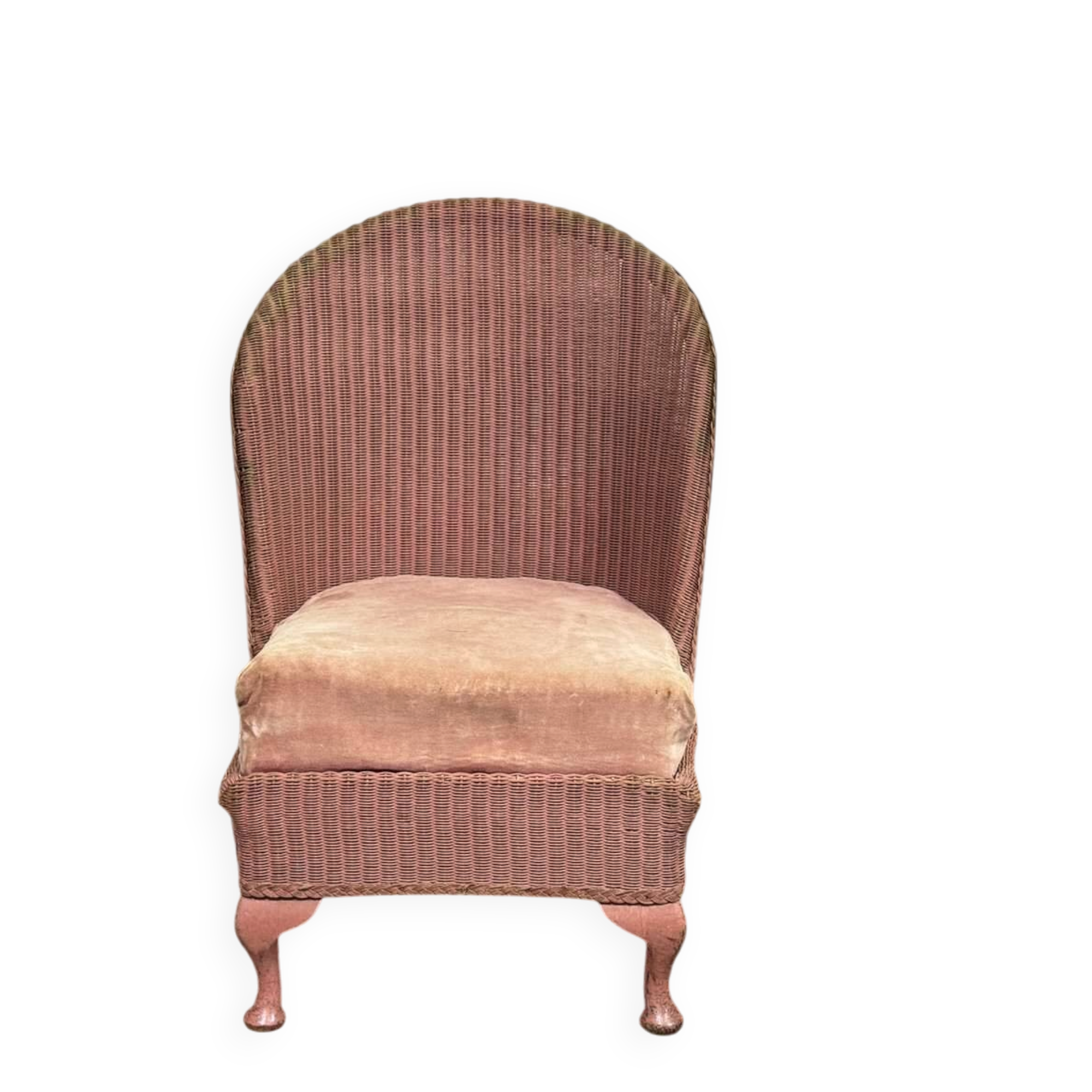 Chauffeuse anglaise de la maison LLOYD LOOM des années 1930