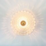Mid-Century Bubble Glass Ceiling Light or Wall Light by Helena Tynell for Limburg, Germany, 1960s