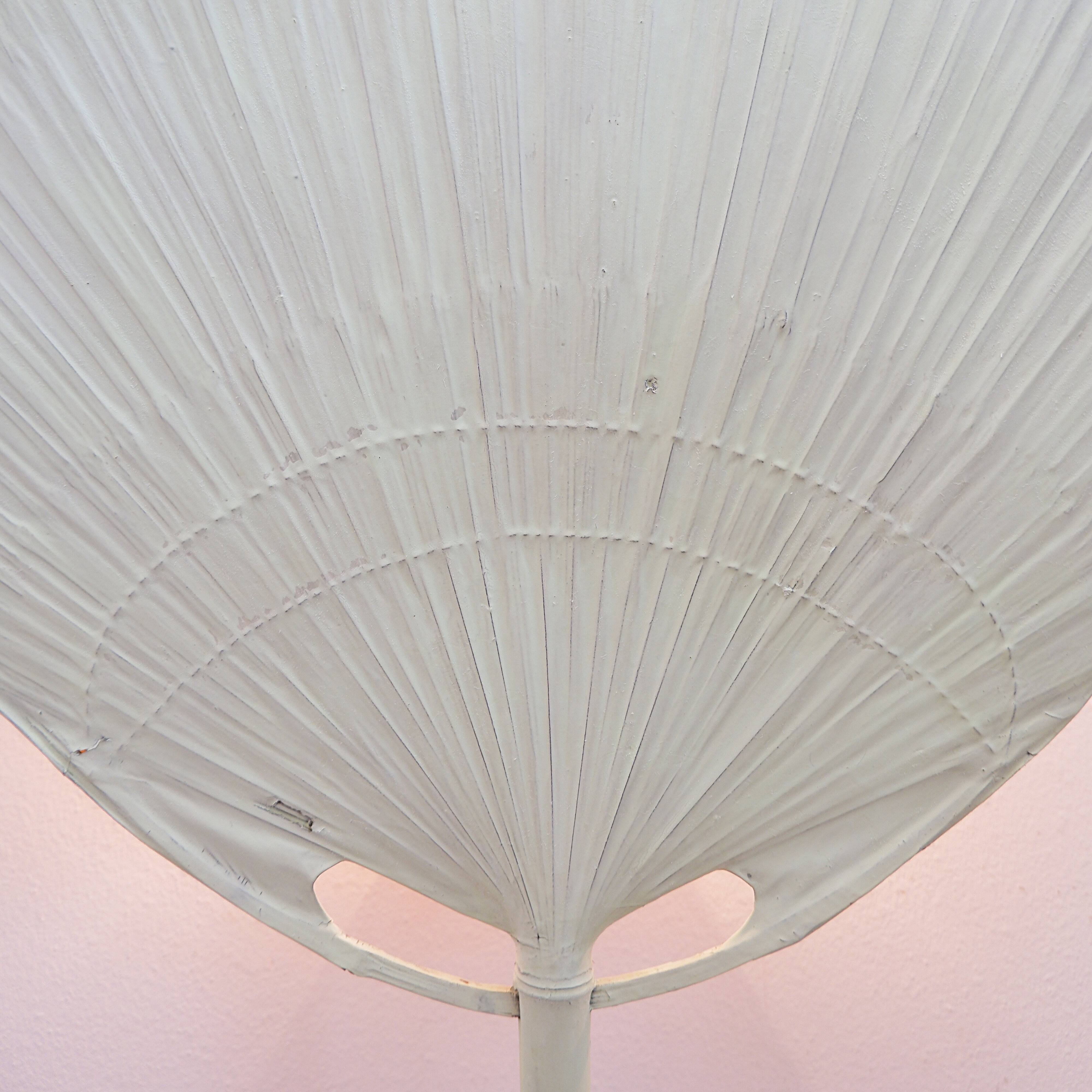 Pair of Uchiwa III wall lights by Ingo Maurer for M Design, 1970s