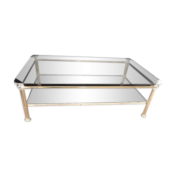 Vintage coffee table with 2 trails