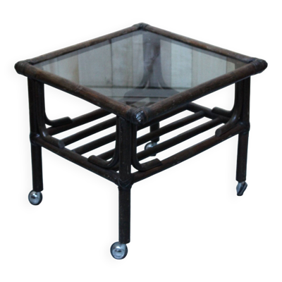 table basse bambou
