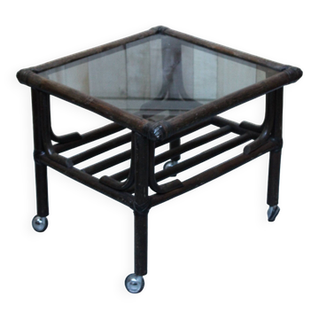 table basse bambou