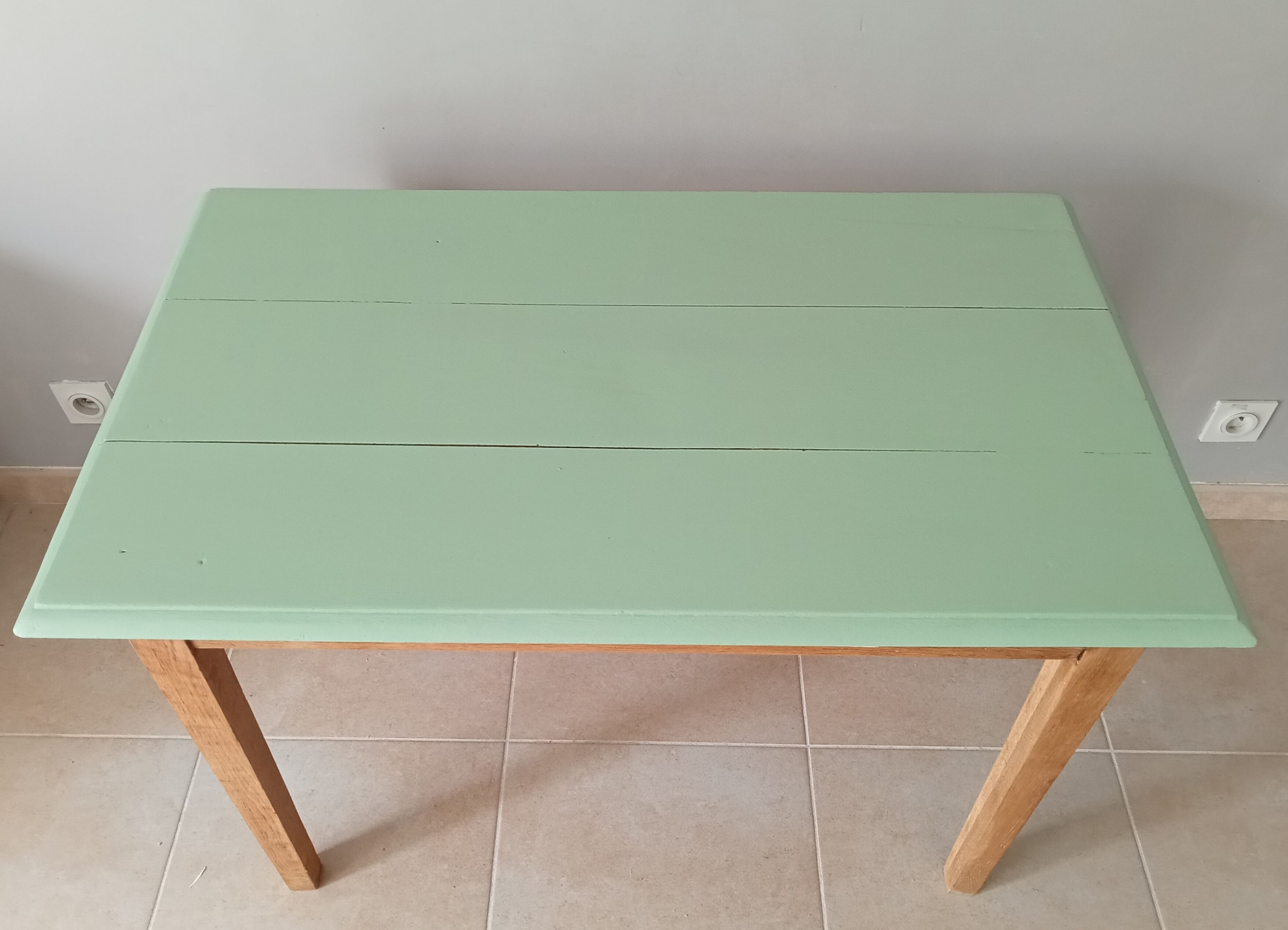 Solid oak farmhouse table 30/40s