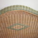 Vintage rattan headboard