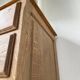 1950 oak chiffonier chest of drawers