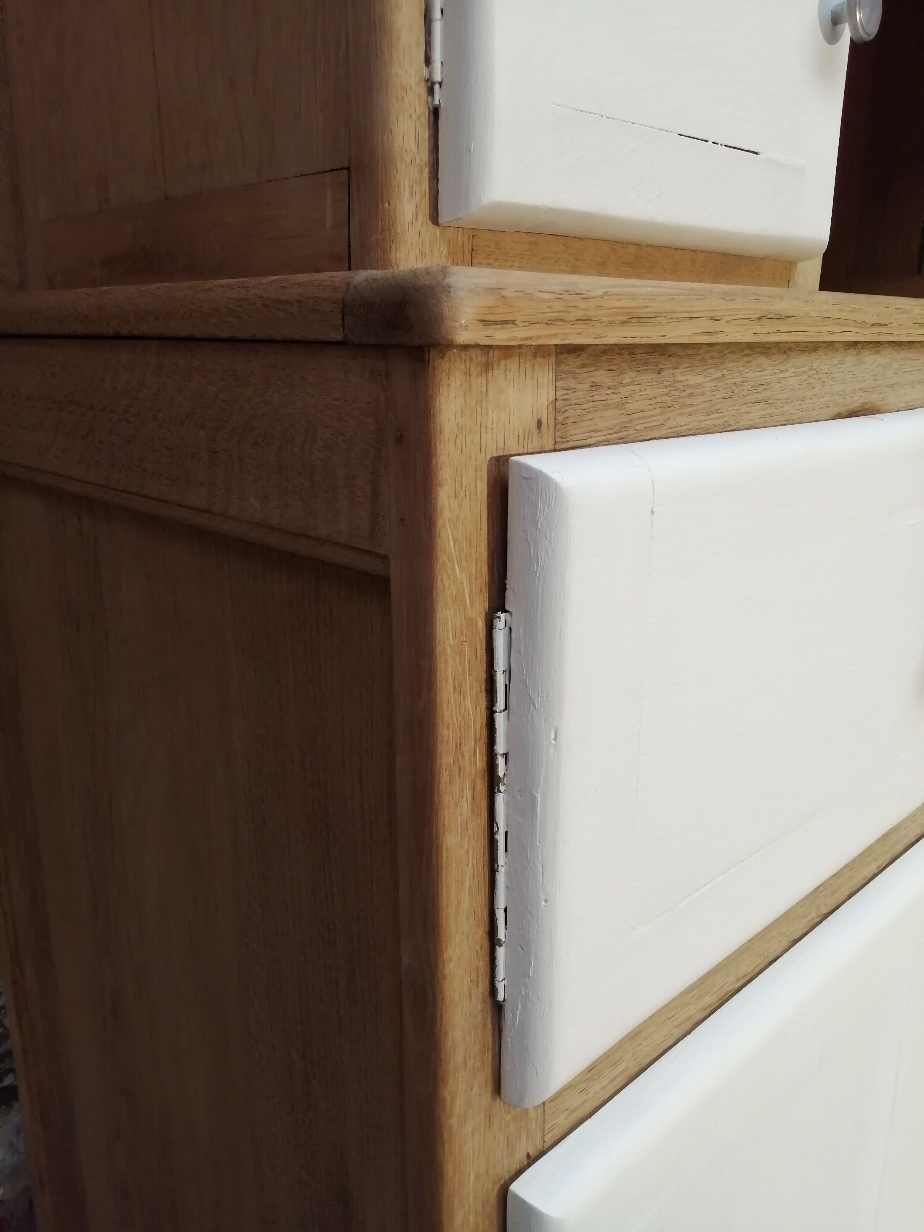 Buffet mado brushed oak and vintage cream