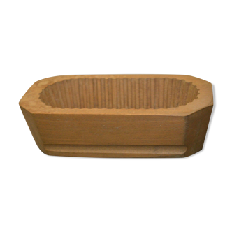 Wooden butter mould