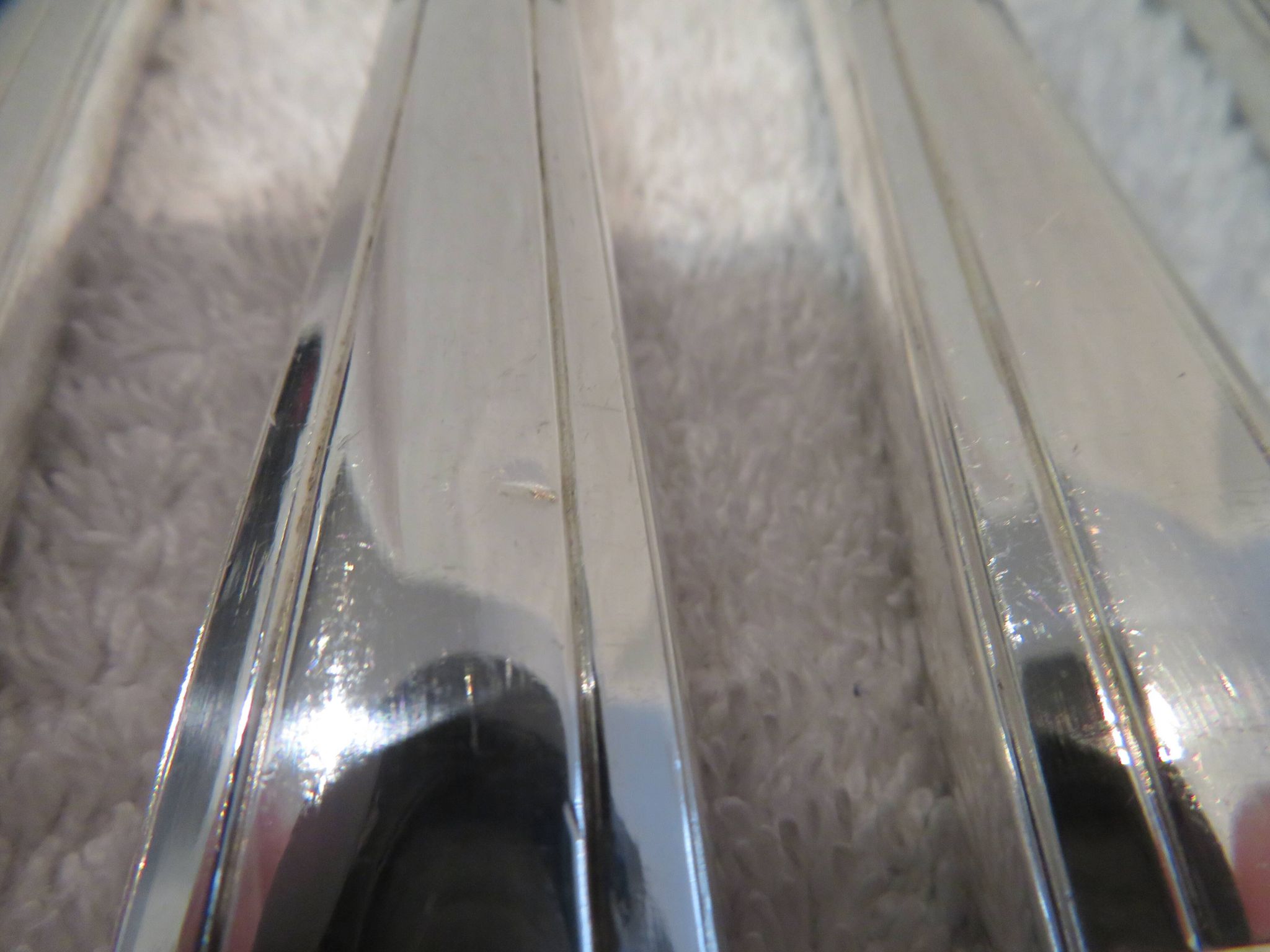 12 Dixi Grand Prix Monaco silver plated dessert knives 20.5cm