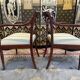 Paire de fauteuils anglais en acajou