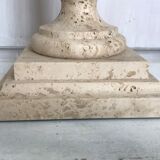 Stone lamp the Vintage Dolphin 55cm